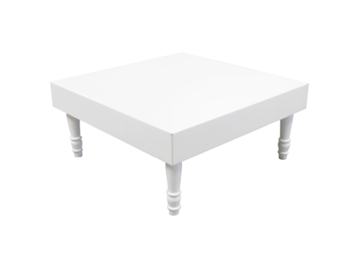 VIP Coffee Table made of wood and painted in white