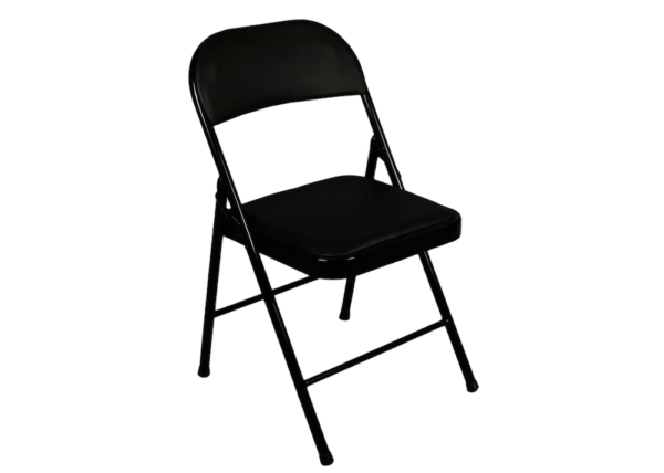 Black Folding Chair 600x428 