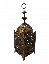 brass arabic centerpiece, arabic lamp, table lamp