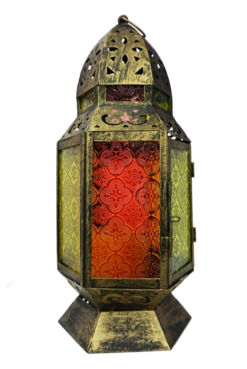 Stained Glass Arabic Lamp