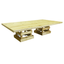 Rustic Wooden Low Table, rectangular coffee table