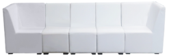White Sofa, Single Seater Sofa, Modular Sofa