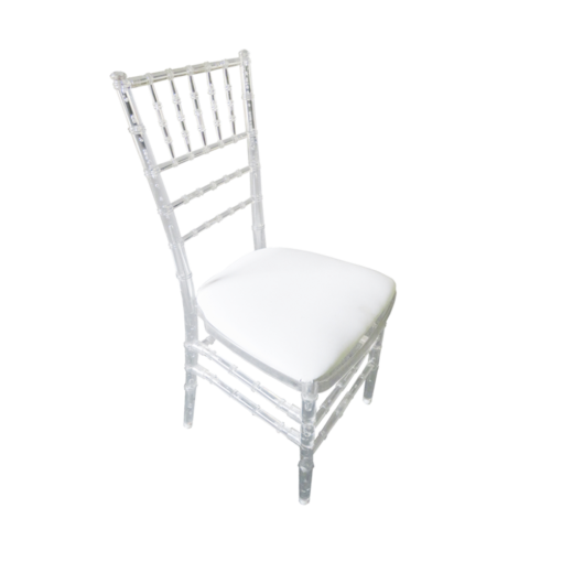 clear acrylic chiavari chair