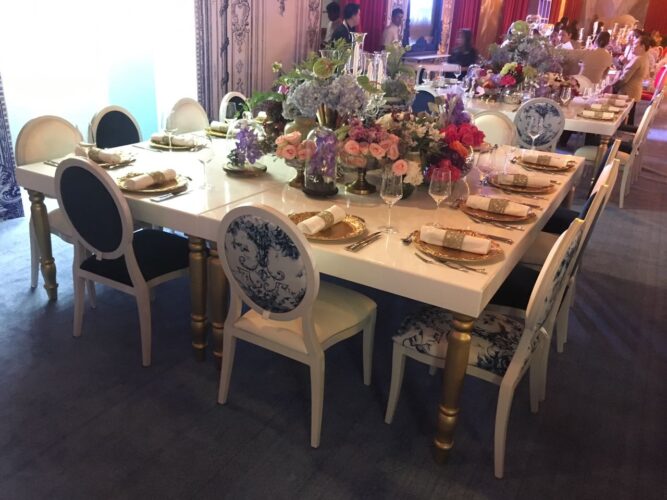 dior chair, wedding chair