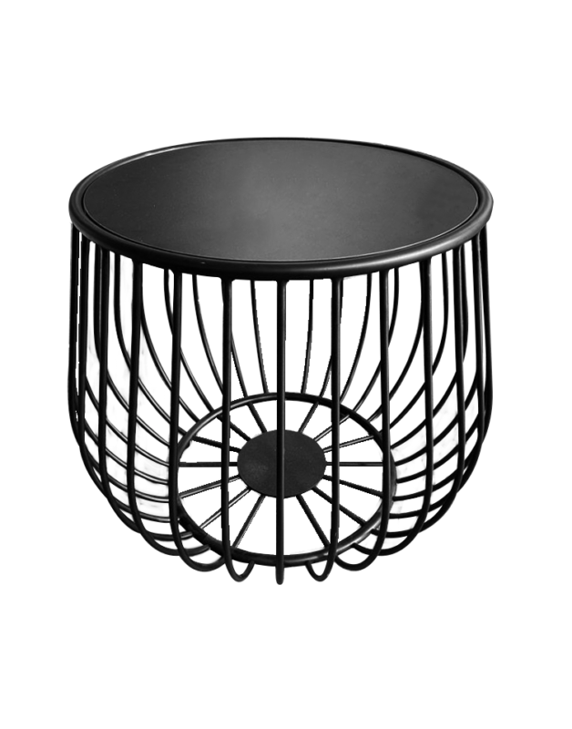 Round Black Coffee Table for rent Coffee Table Rental in Dubai, Abu