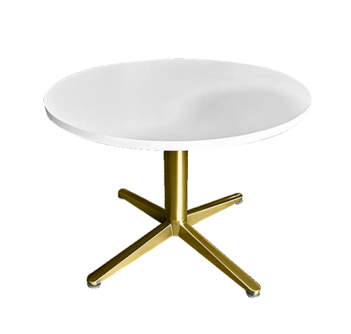 Round Exhibition Center Table, Simple Coffee Table