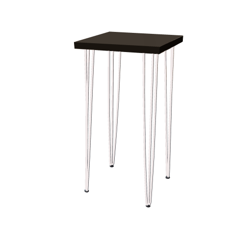 Hairpin Square Bar Table