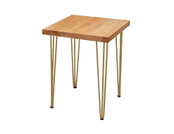 Rustic Hairpin Cafe Table