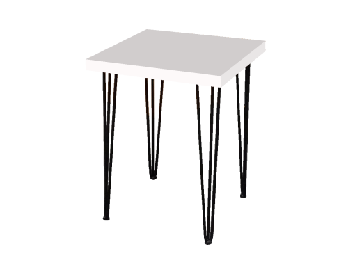 Hairpin Small Cafe Table