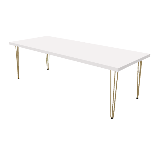 Big Rectangular Hairpin Table