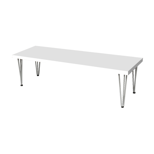 Hairpin Rectangular Lounge Table