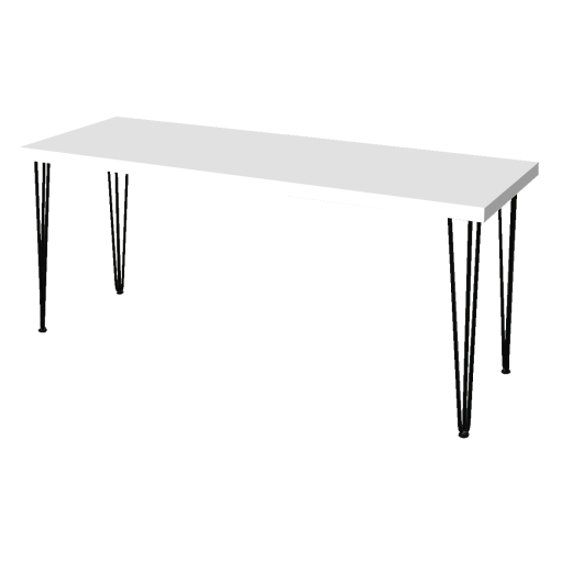 8-seater Hairpin Table