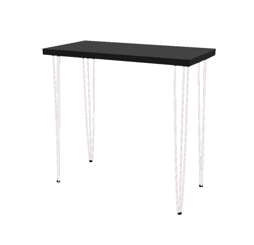 Hairpin Rectangular High Table