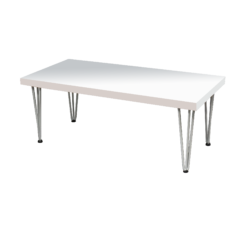 White Coffee Table, Rectangular Coffee Table, Rectangular White Coffee Table