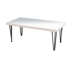 Rectangular Coffee Table, White Coffee Table, Rectangular White Coffee Table