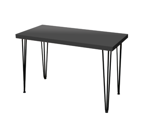 Rectangular Dining Table, Black Dining Table, Rectangular Black Dining Table