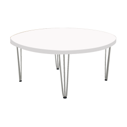 Round Hairpin Lounge Table