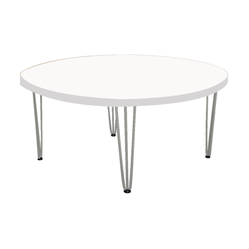 Round Hairpin Lounge Table