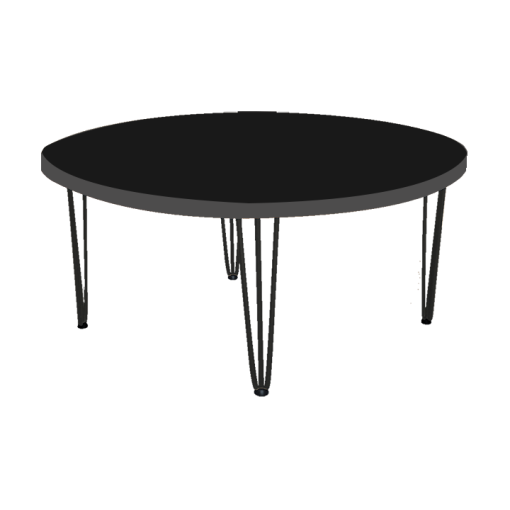 Black Hairpin Coffee Table