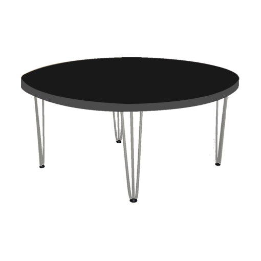 Round Hairpin Coffee Table