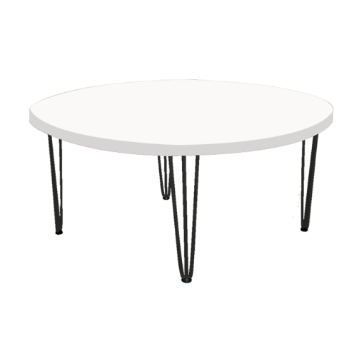 Hairpin Round Lounge Table