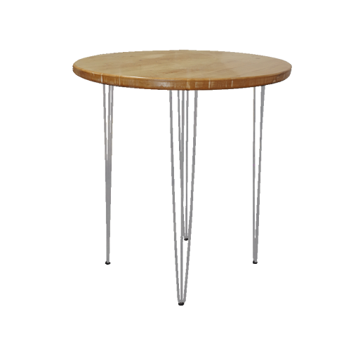 Round Rustic High Table