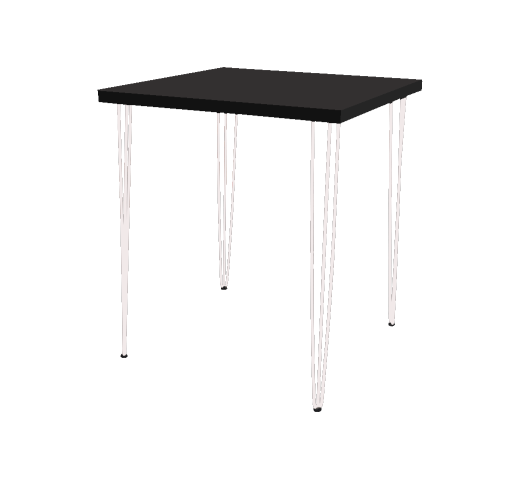 Hairpin Square Cocktail Table