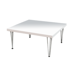 Square Coffee Table, White Coffee Table, Square White Coffee Table