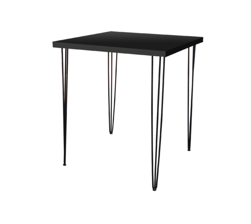 Hairpin Black Bar Table