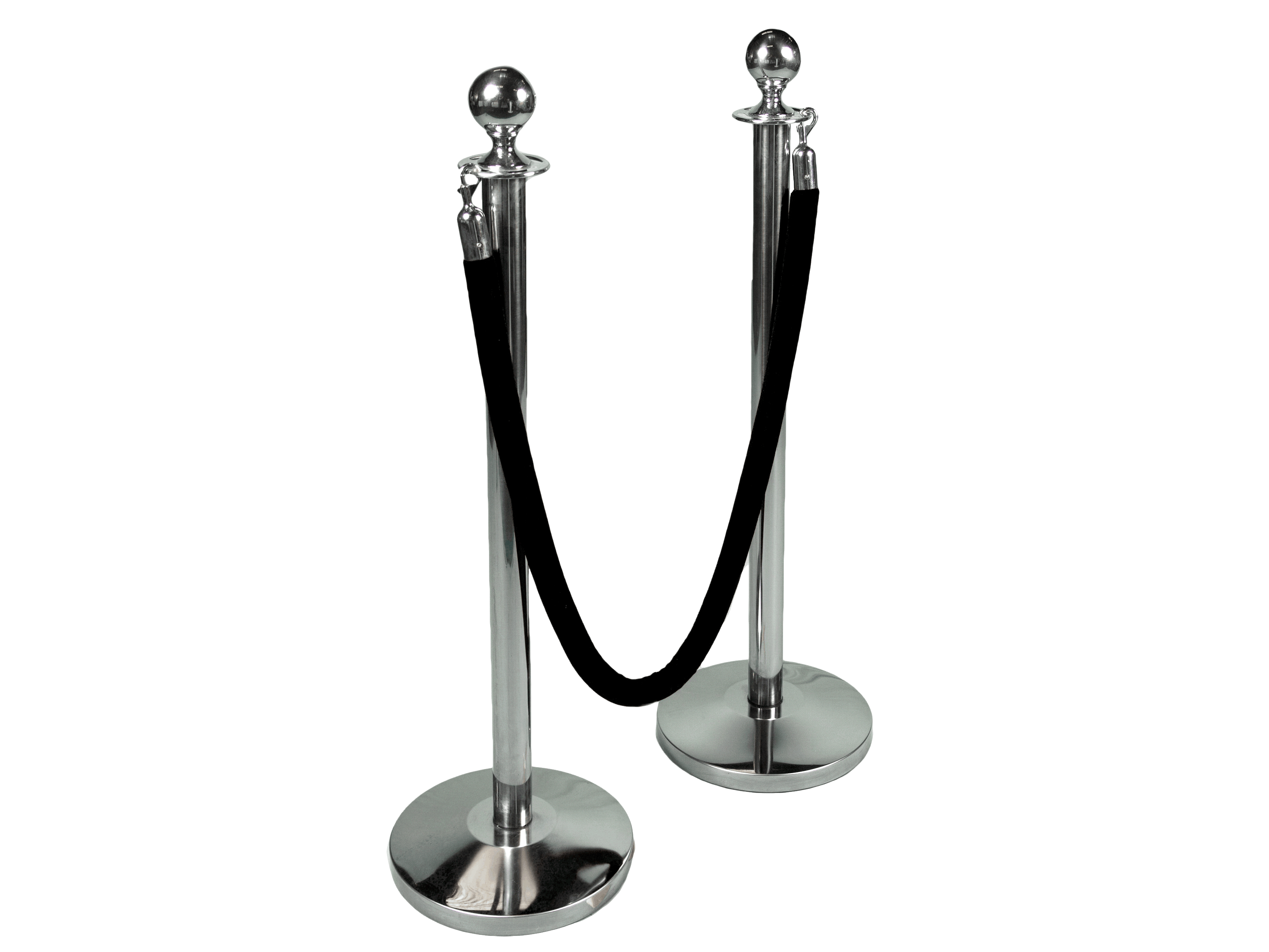 Kelly Stanchion Rope Black