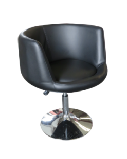 Black Tub Chair, Black Bucket Chair, Black Office Chair