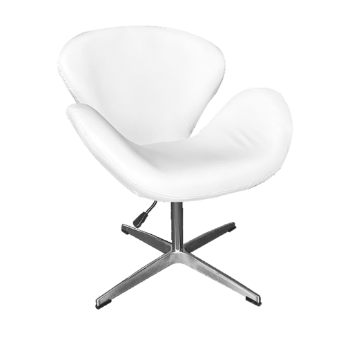 White Chair, Flower Chair