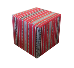 Arabic Square Pouffe, Square Pouffe