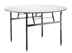 6ft round banquet table