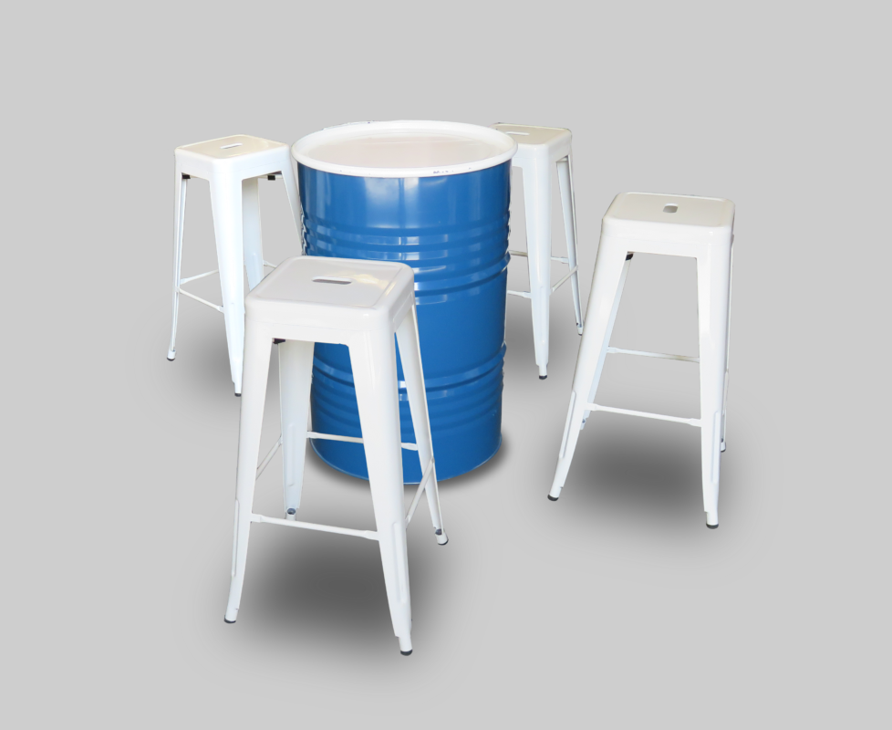 Drum Cocktail Table Rental in Dubai, Abu Dhabi, UAE